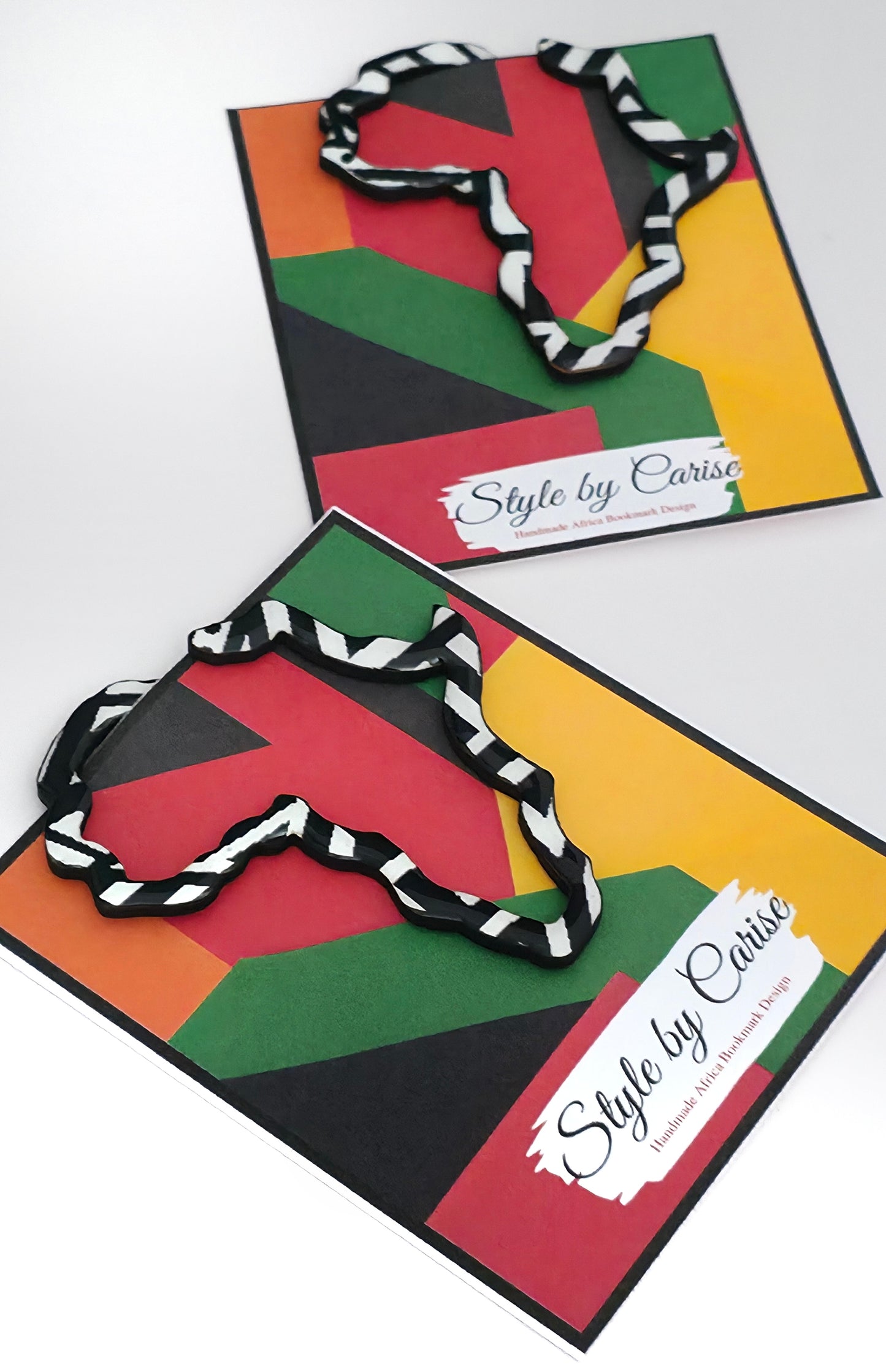 Africa Book Mark - Black and white