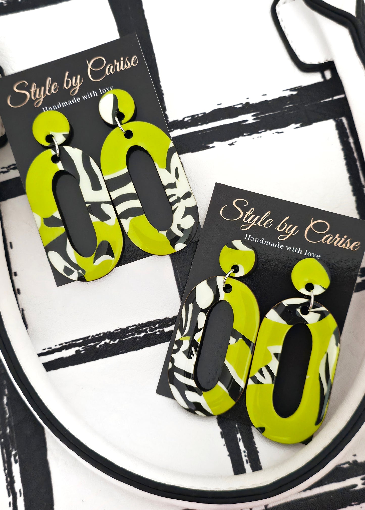 Lady Lime Statement earrings