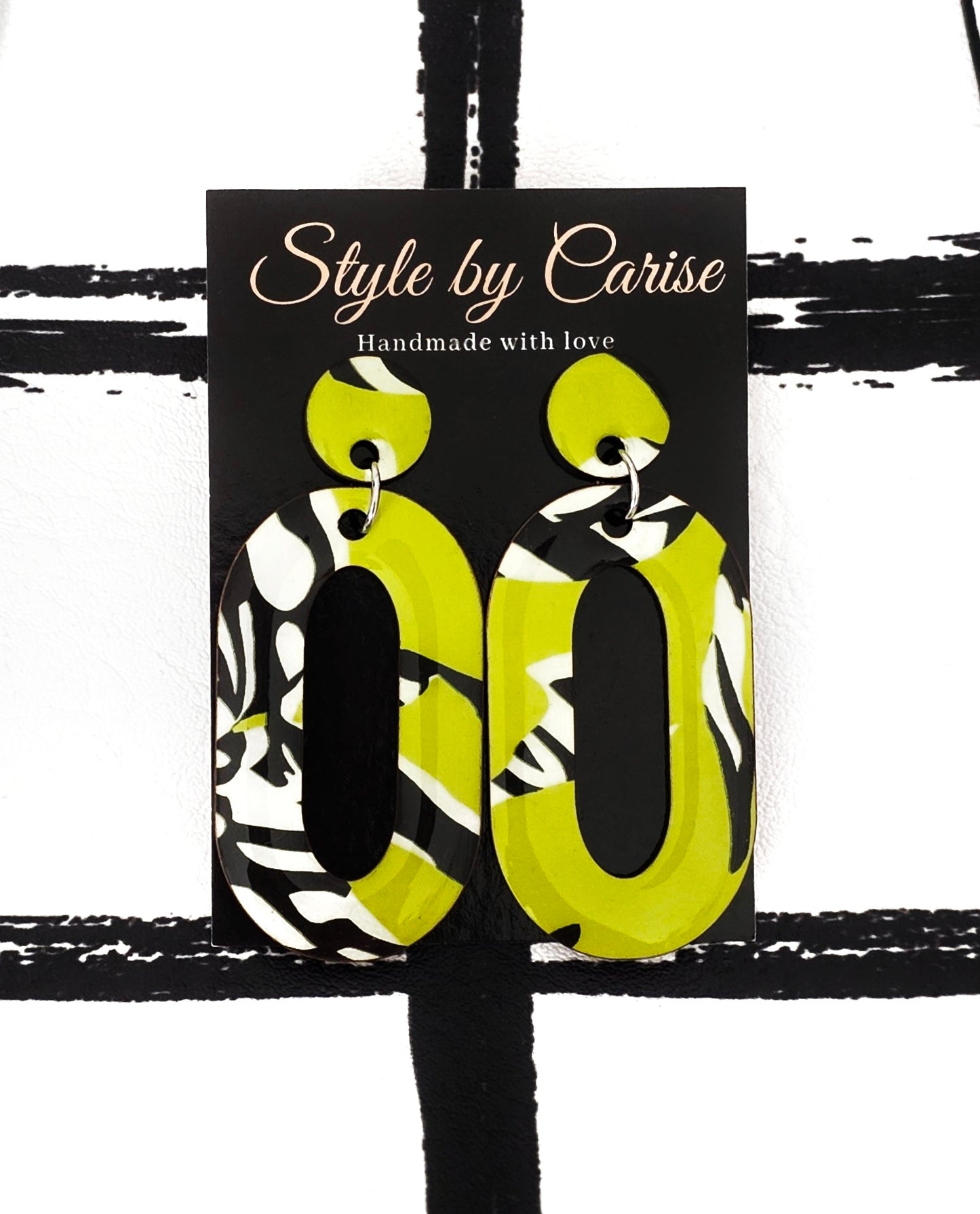Lady Lime Statement earrings