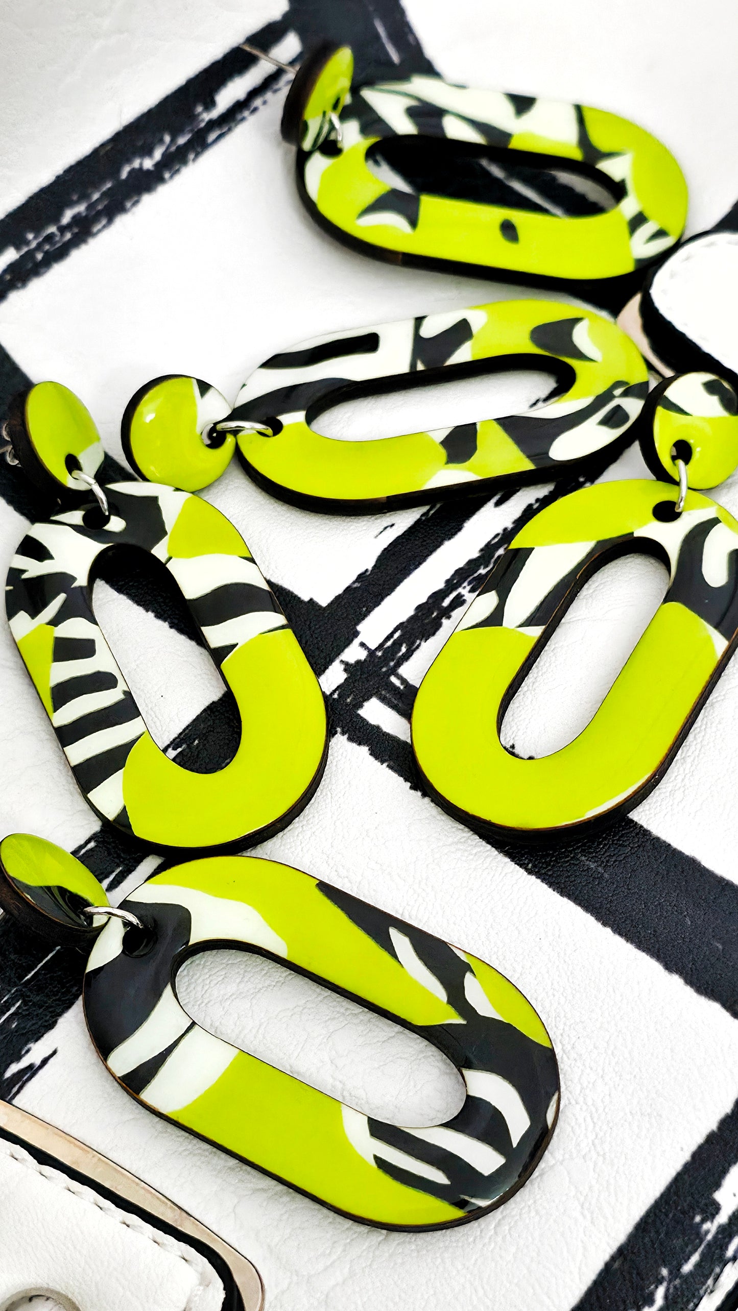 Lady Lime Statement earrings